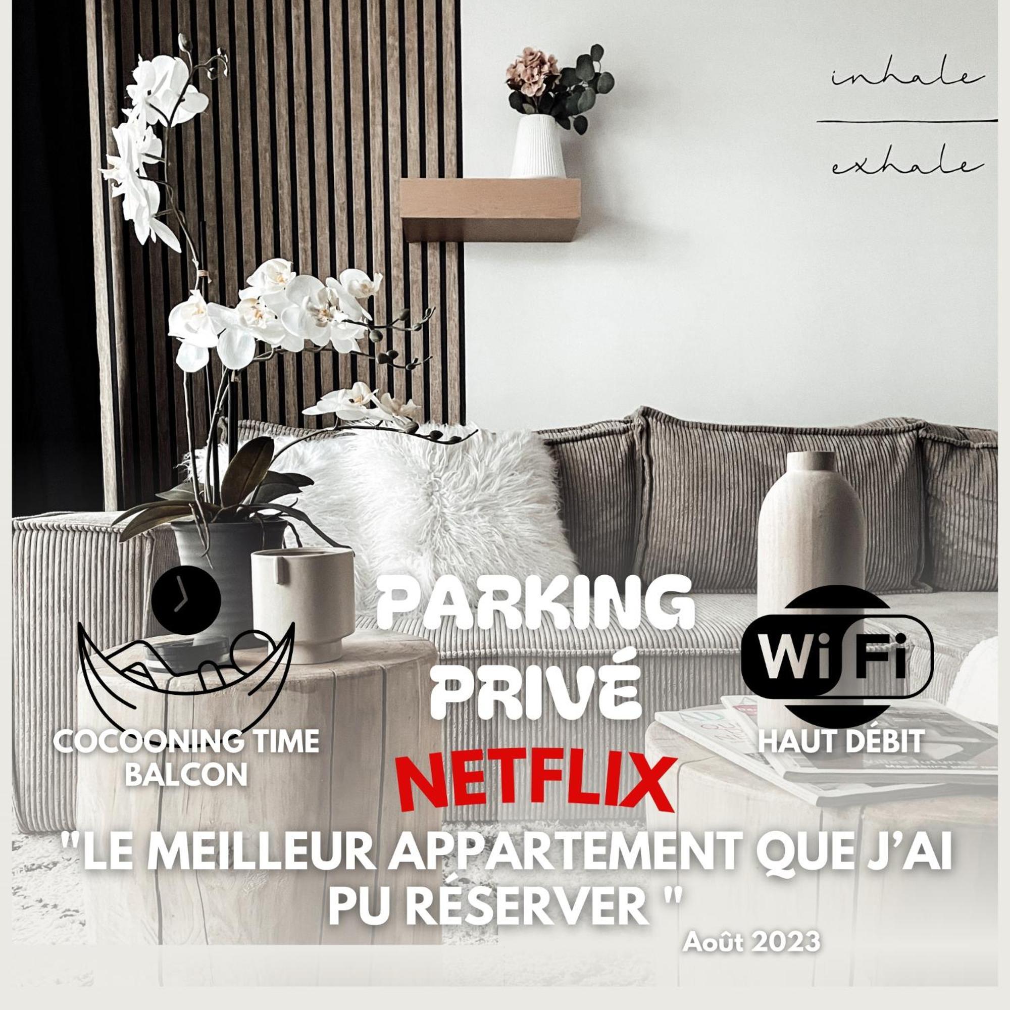 Le Cocon Blanc Metz - T2 - Parking Prive - Balcon - Nouvelle Ville, Gare Bagian luar foto